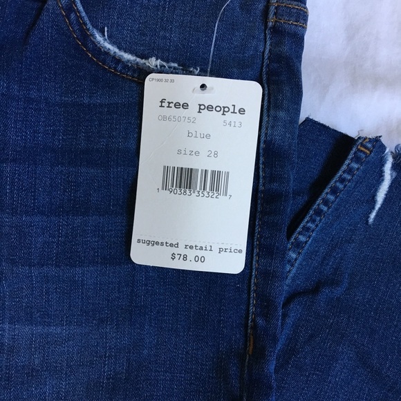 Free People Distressed Jeans - Picture 7 of 8